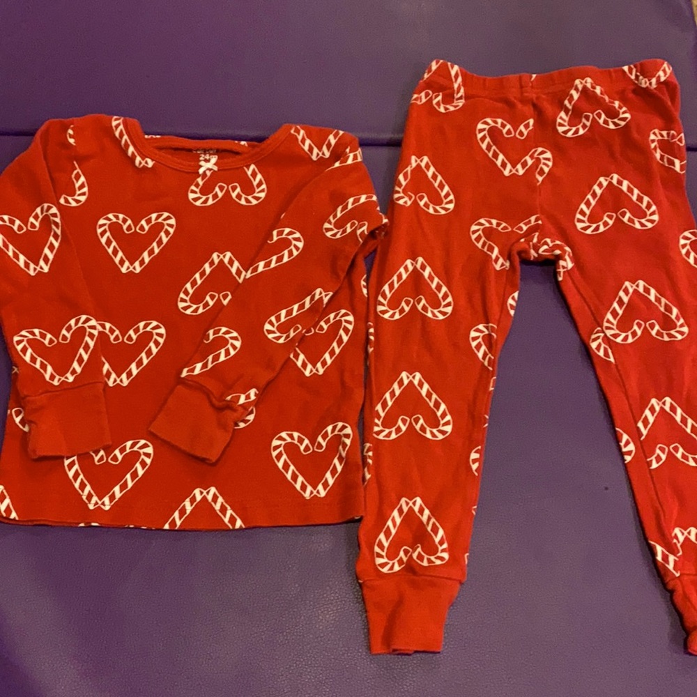 Carter’s candy cane pajamas